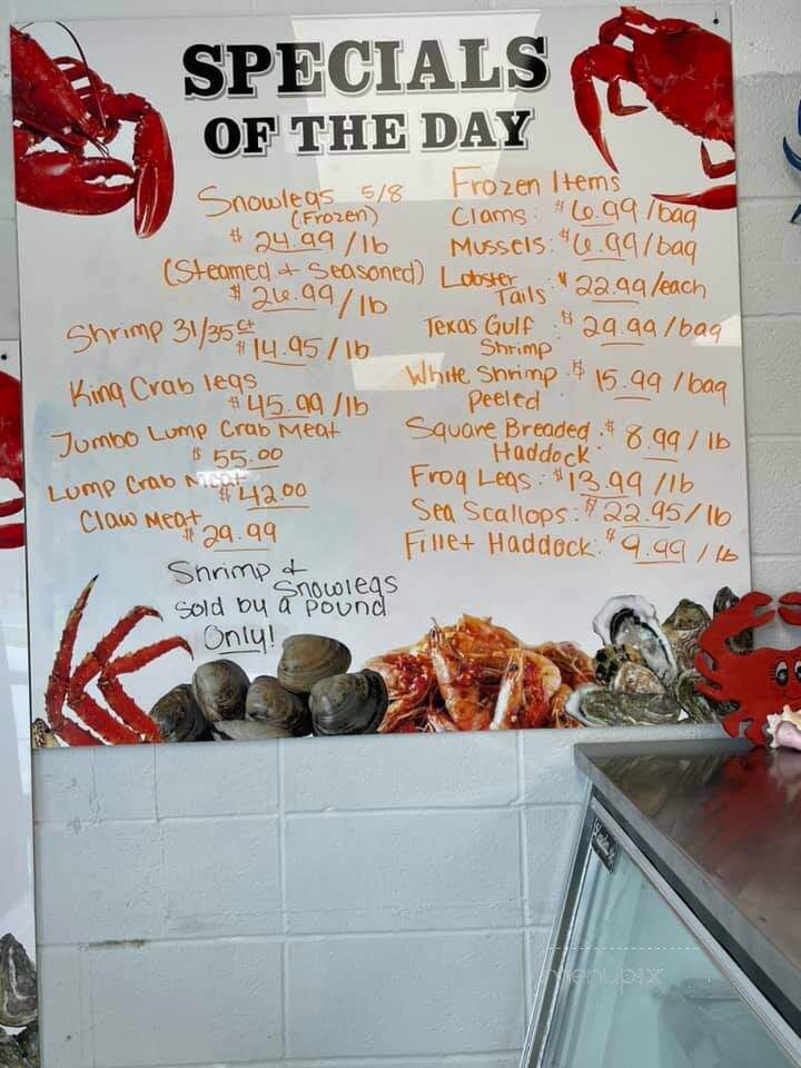 Crab Shack N Seafood - York, PA menu_pic