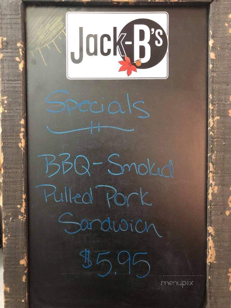 Jack B's - Findlay, OH menu_pic