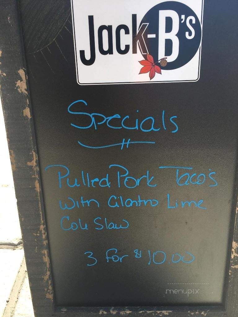Jack B's - Findlay, OH menu_pic