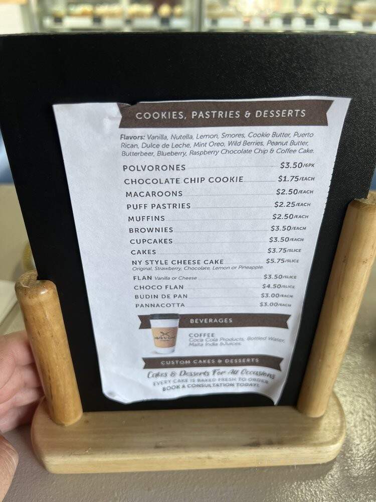 Whisk the Sweet Bakeshop - Haines City, FL menu_pic