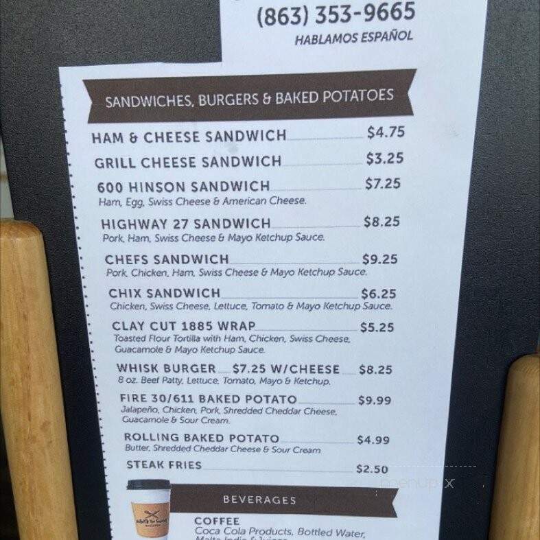 Whisk the Sweet Bakeshop - Haines City, FL menu_pic