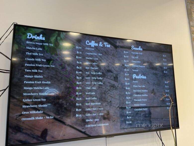 T Hub Cafe - Mountain House, CA menu_pic