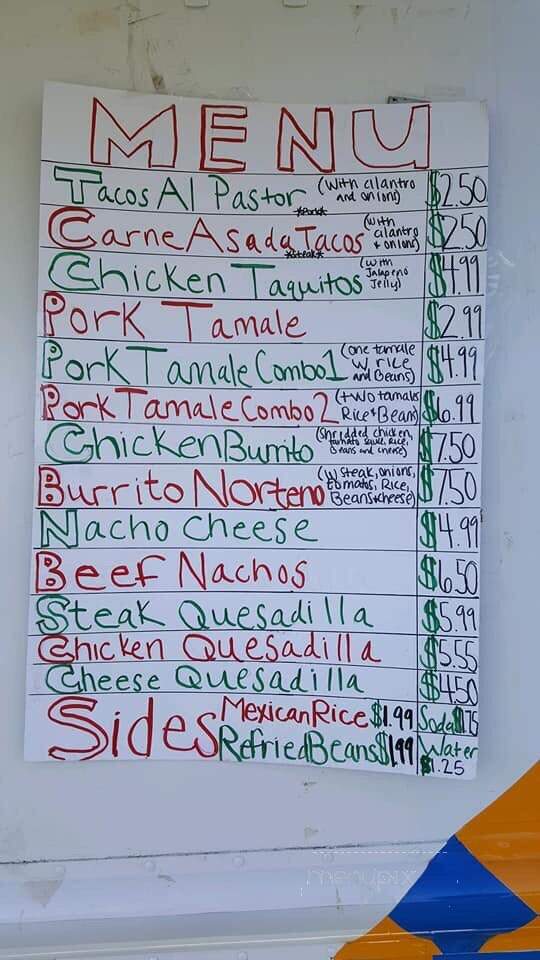 Freddy's Food Truck - Collinsville, IL menu_pic