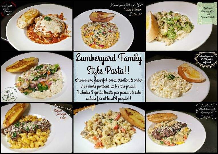 The Lumberyard - Marshfield, WI menu_pic