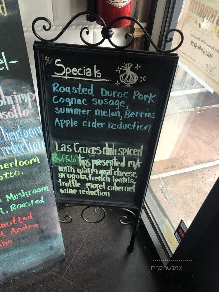 Wild Garlic Grill - Tucson, AZ menu_pic
