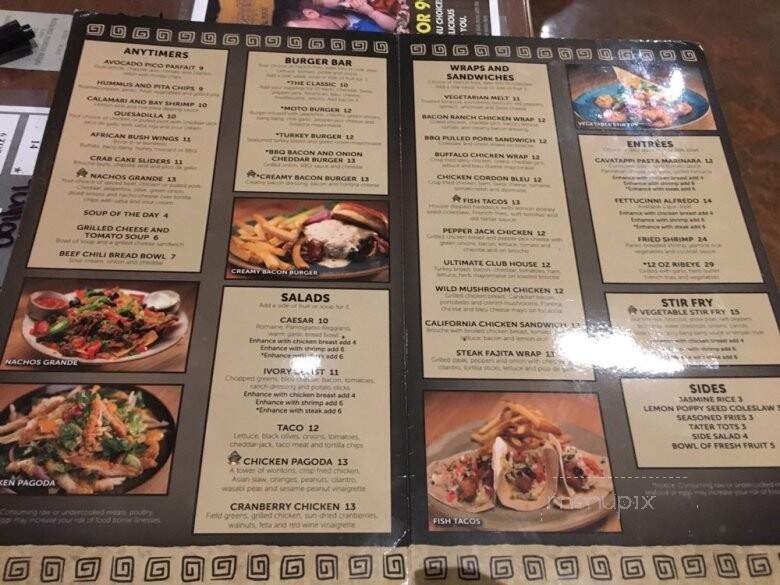 Ivory Coast Lounge - Sandusky, OH menu_pic