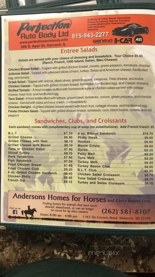 Kozy Nook - Harvard, IL menu_pic