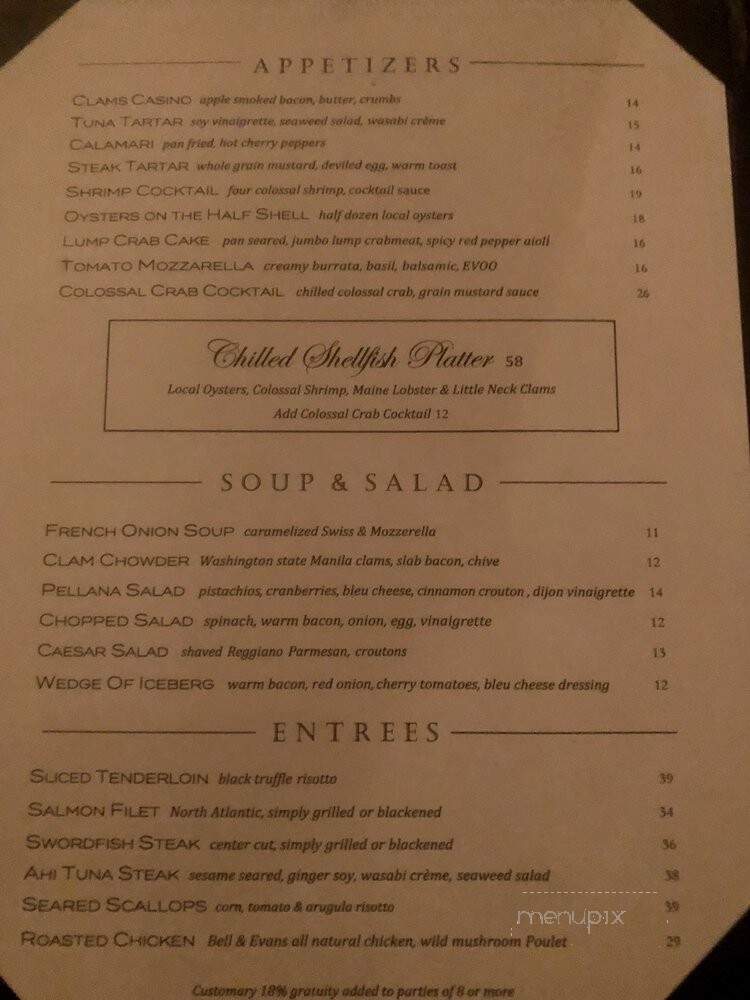 Pellana - Peabody, MA menu_pic