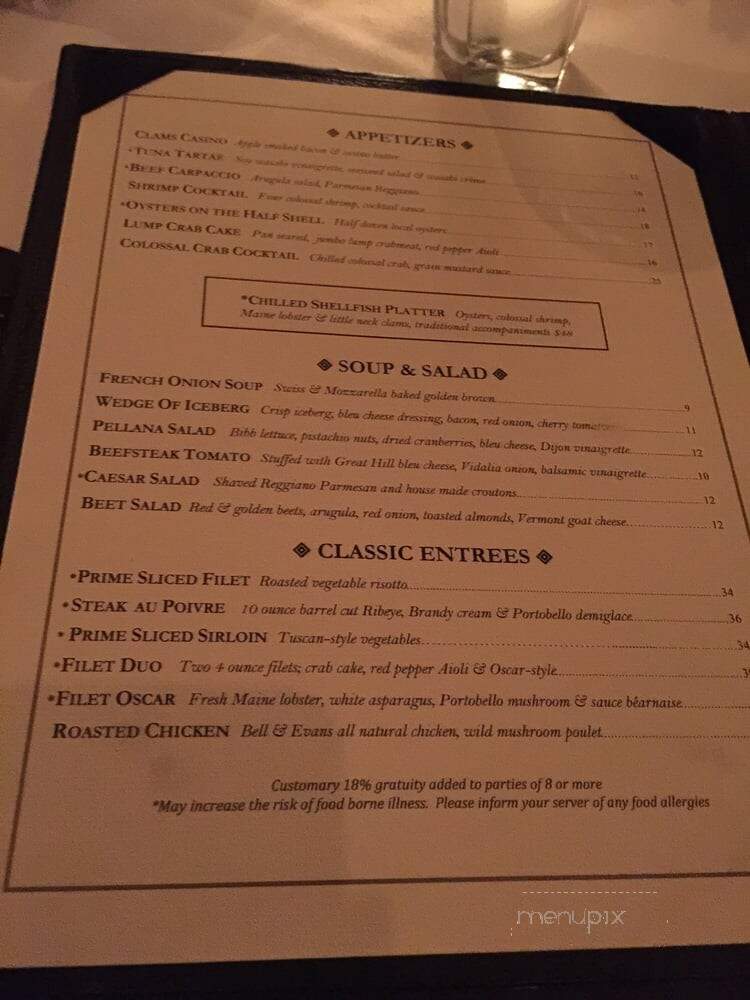 Pellana - Peabody, MA menu_pic