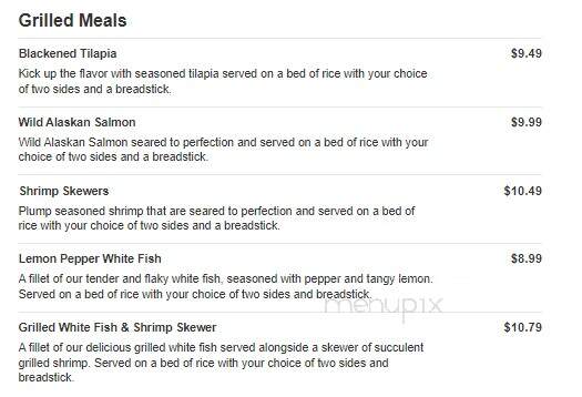 Captain D's Seafood - Jasper, GA menu_pic