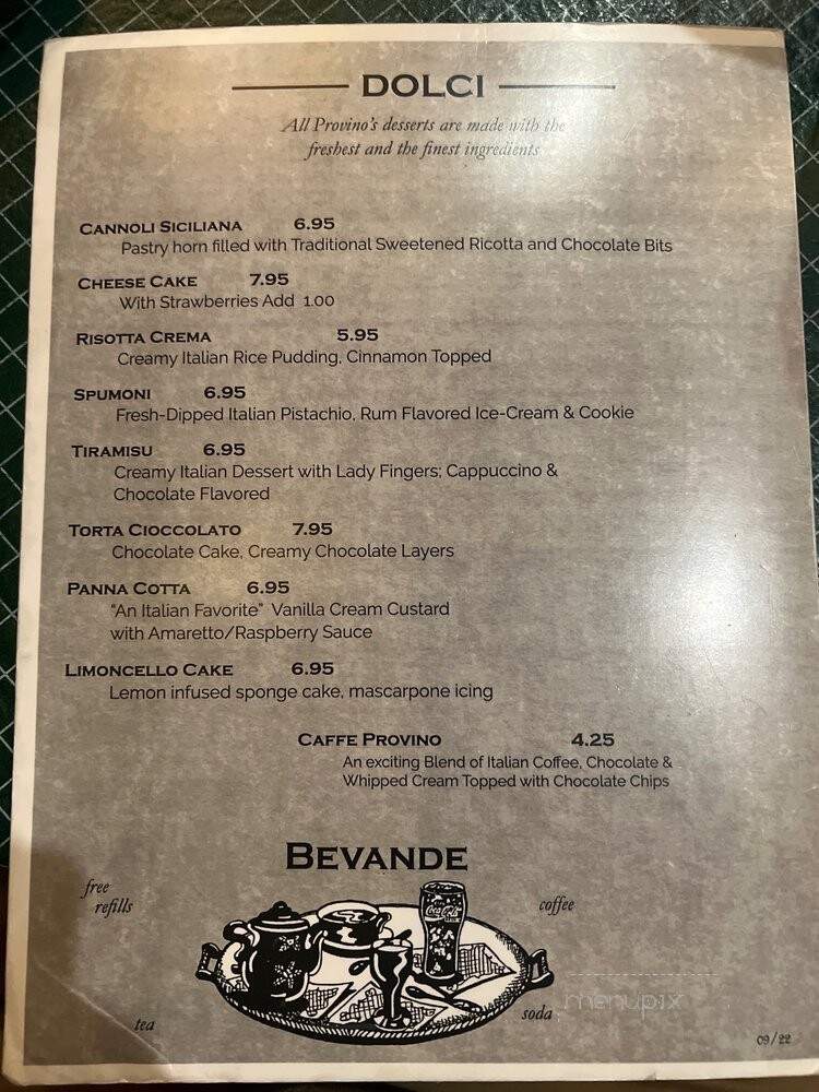Provino's Italian Restaurant - Kennesaw, GA