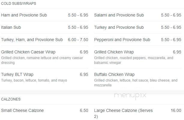 Zia Lisa Italian Restaurant - Edison, NJ menu_pic