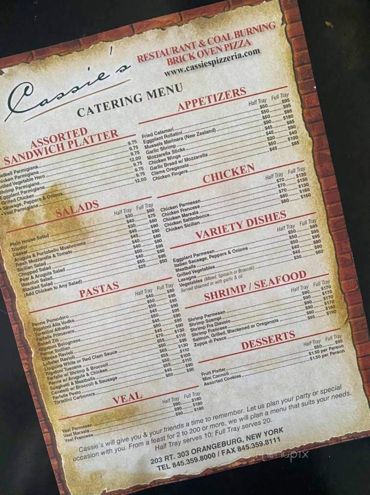 Cassie's Restaurant - Orangeburg, NY