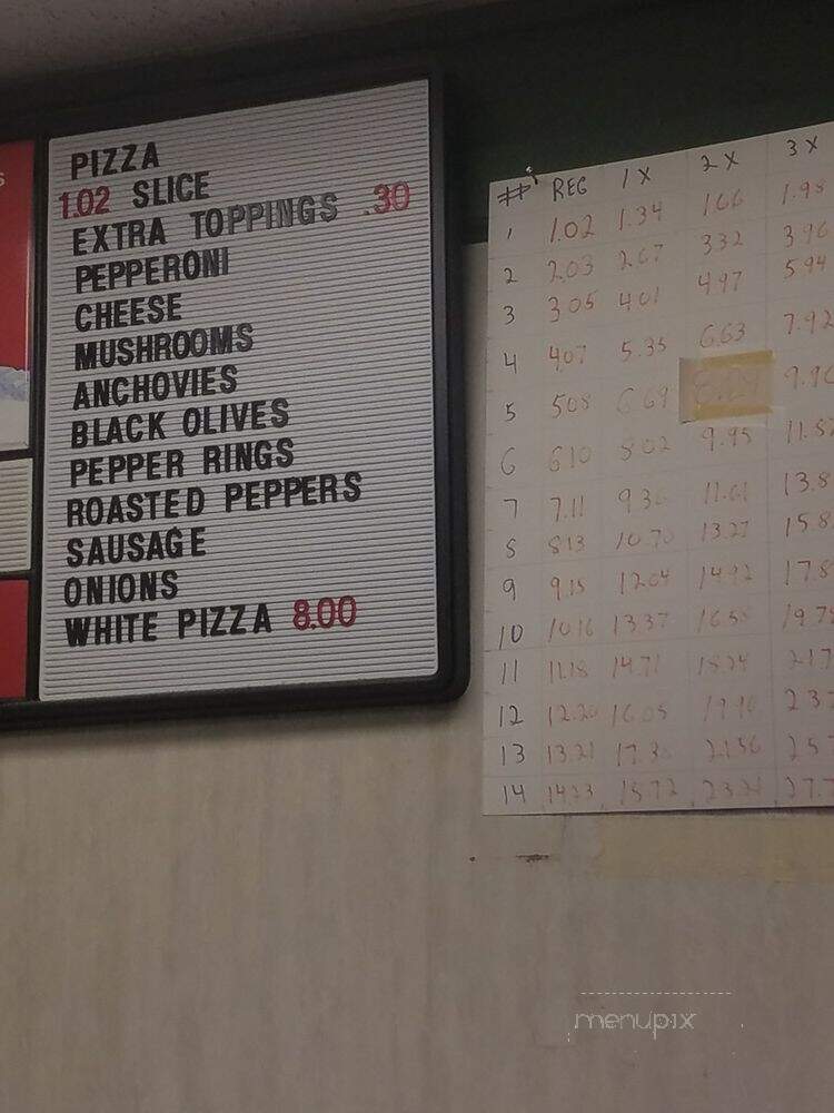 Di Carlo's Original Pizza Shop - Weirton, WV menu_pic