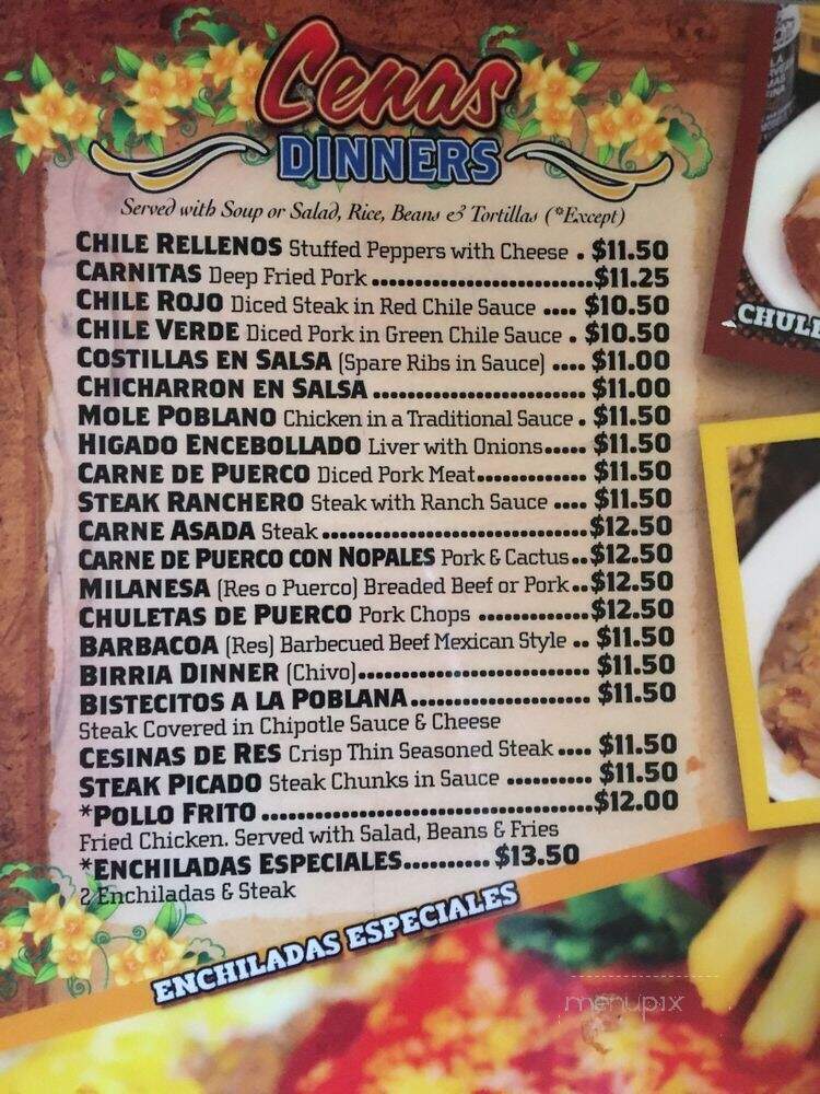 Los Tres Cochinitos - Wilmington, CA menu_pic