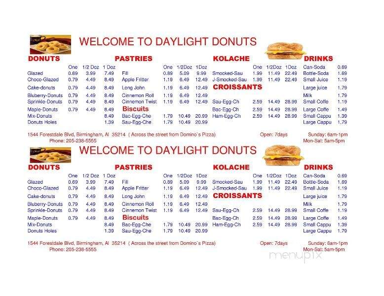 Daylight Donuts - Forestdale, AL