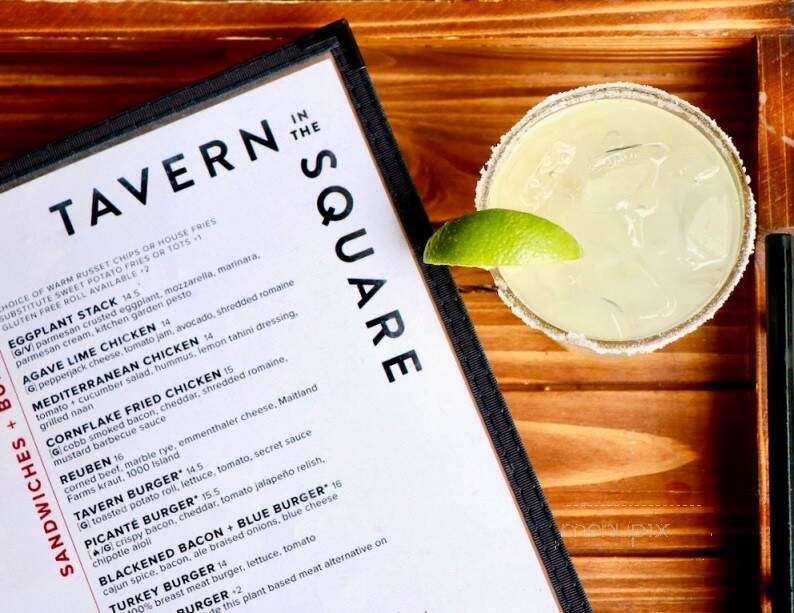 Tavern in the Square - Littleton, MA menu_pic