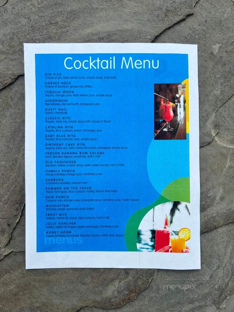 Inside Track Grill & Sports Lounge - Hot Springs National Park, AR menu_pic