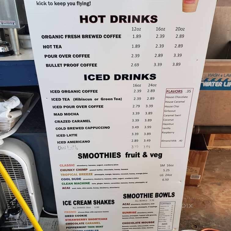 The Pink Bean Coffee - Somerset, MA menu_pic