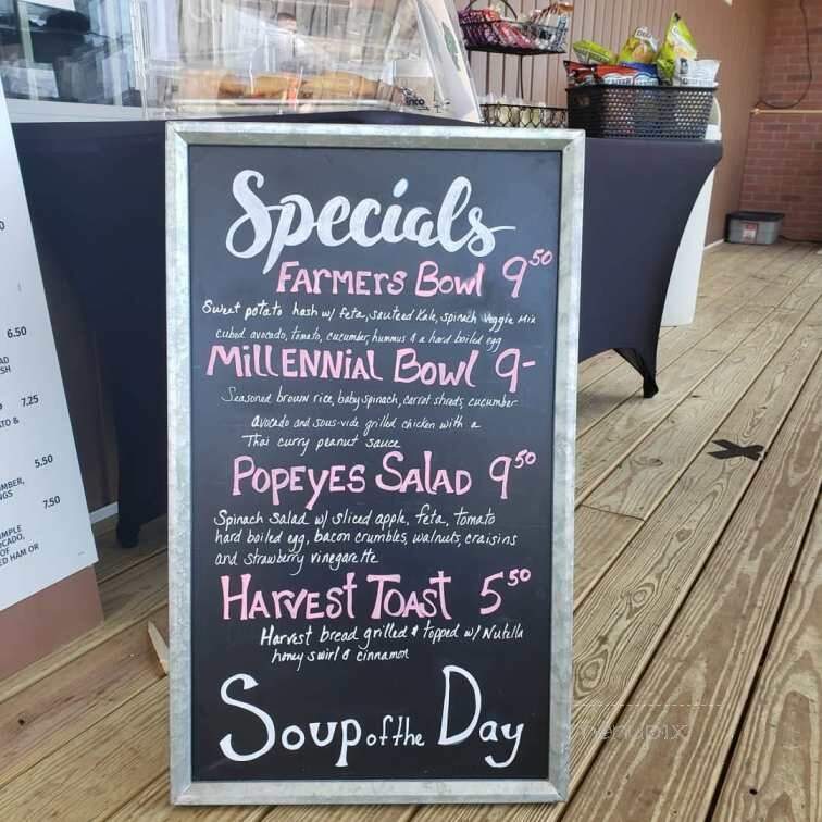 The Pink Bean Coffee - Somerset, MA menu_pic