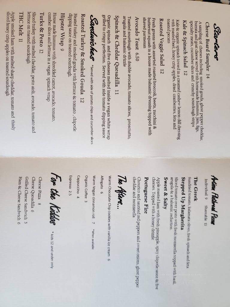 The Pink Bean Coffee - Somerset, MA menu_pic
