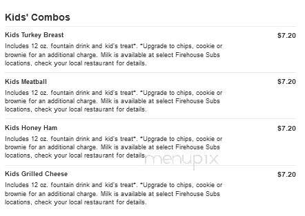 Firehouse Subs - Martinsburg, WV menu_pic