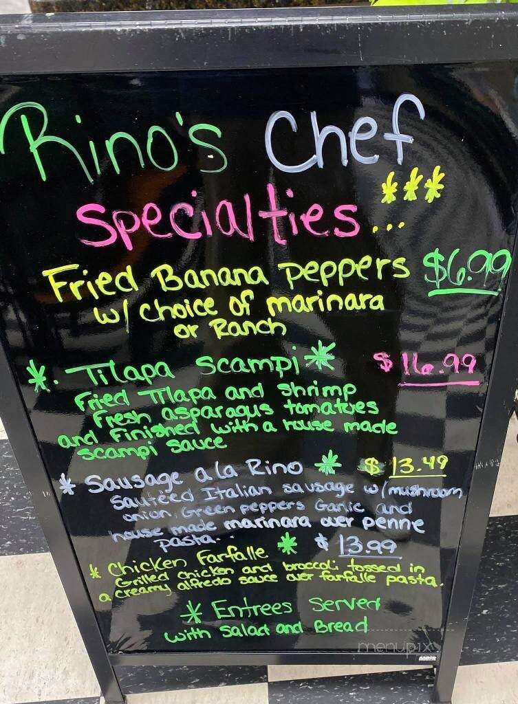 Rino's Italian Grill & Pizza - Creedmoor, NC