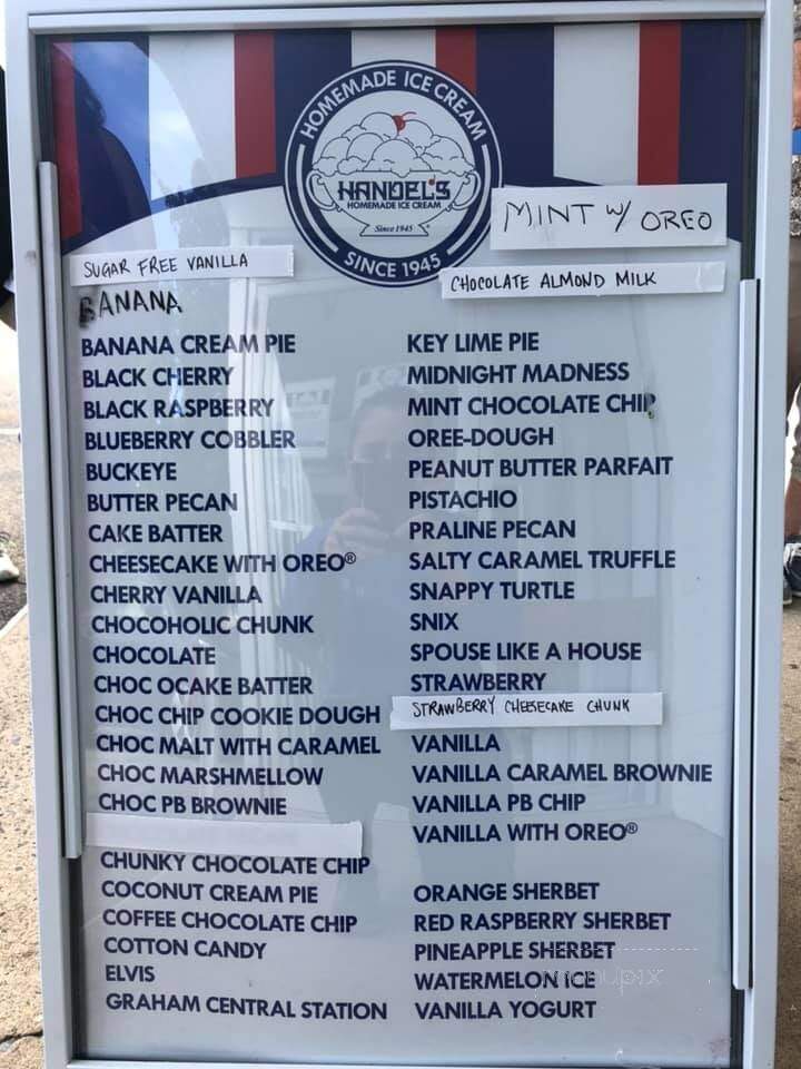 Handel's Homemade Ice Cream - Royersford, PA menu_pic