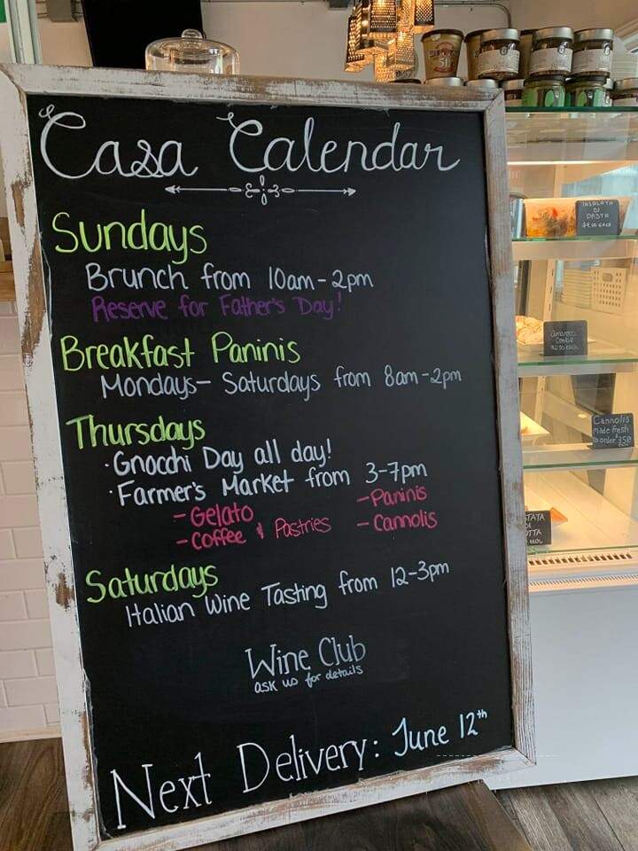 Casa Toscana - Grimsby, ON menu_pic
