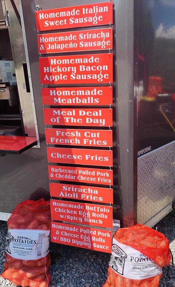 Del Vecchio's Sausage & Fries - Vandergrift, PA menu_pic