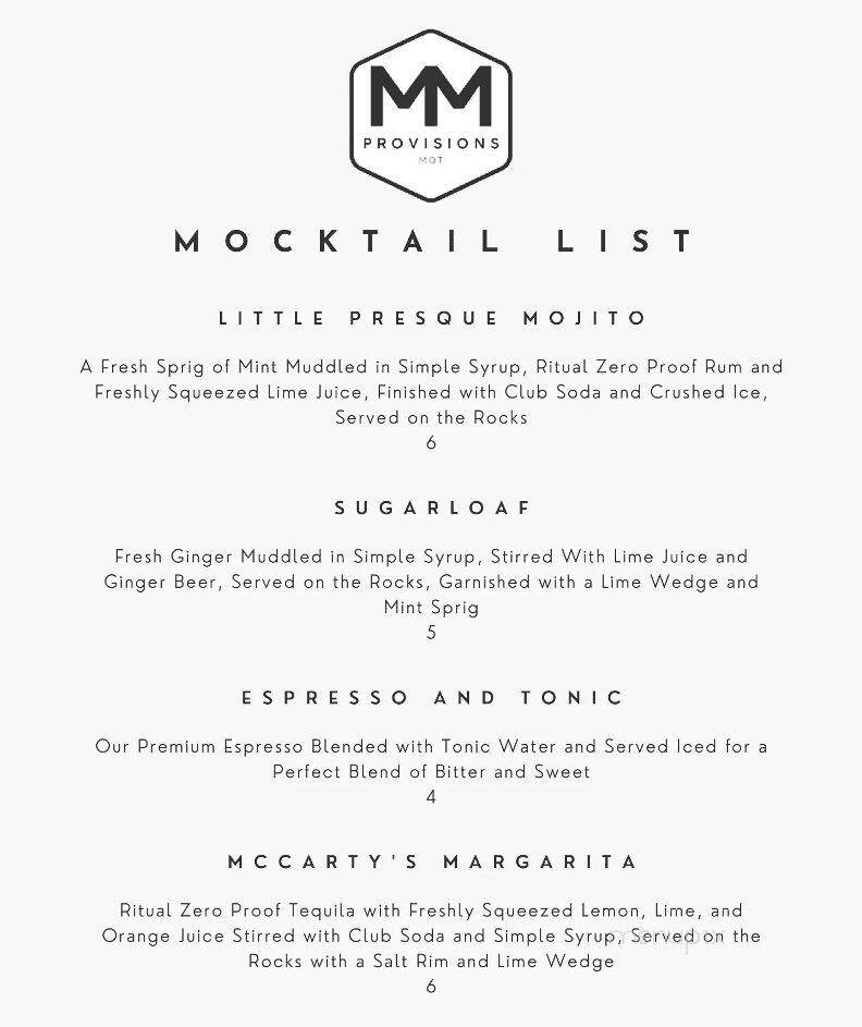 Provisions MQT - Marquette, MI menu_pic