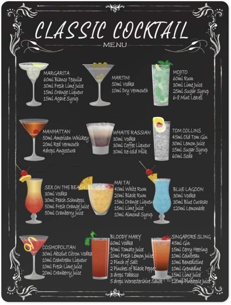Blue Beach Restaurant & Bar - St. Petersburg, FL menu_pic