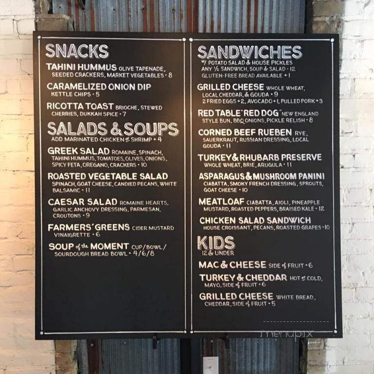 Chilkoot Cafe and Cyclery - Stillwater, MN menu_pic