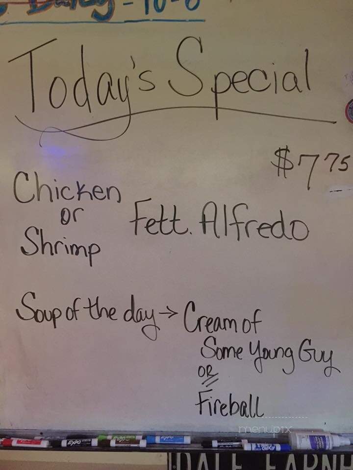 Trax - Long Beach, MS menu_pic