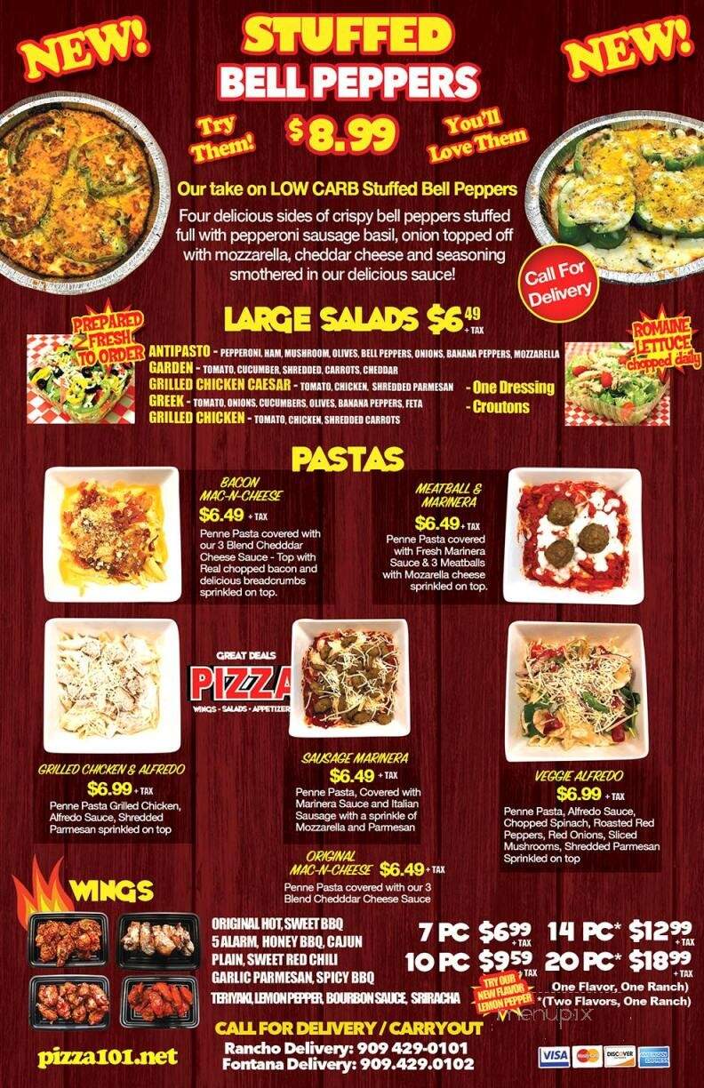 Pizza 101 clearance