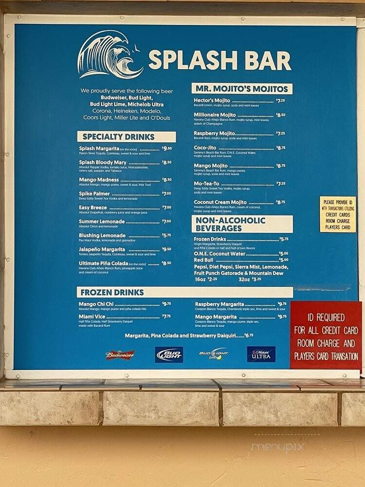 Casablanca - Mesquite, NV menu_pic