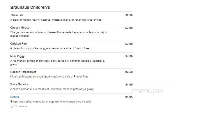 Murphy's Law - Bryan, TX menu_pic