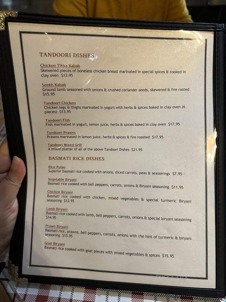 Punjabi Dhaba - Dixon, CA menu_pic