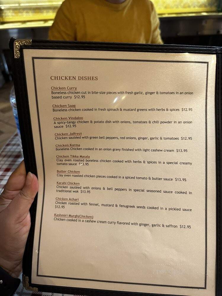 Punjabi Dhaba - Dixon, CA menu_pic