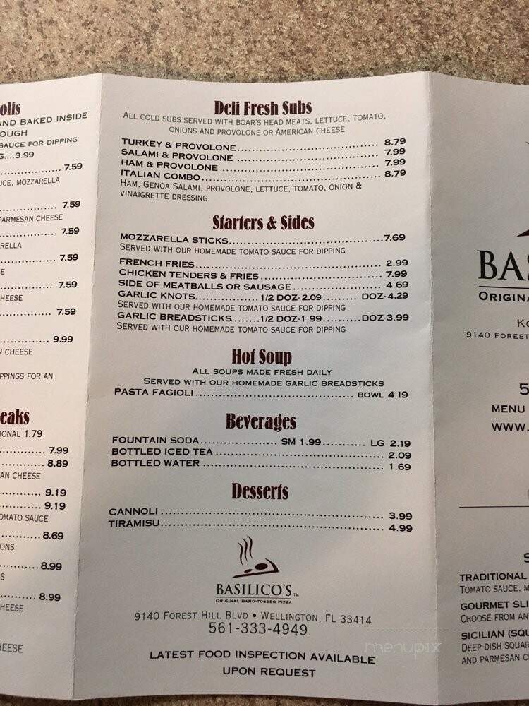 Basilico's - Wellington, FL