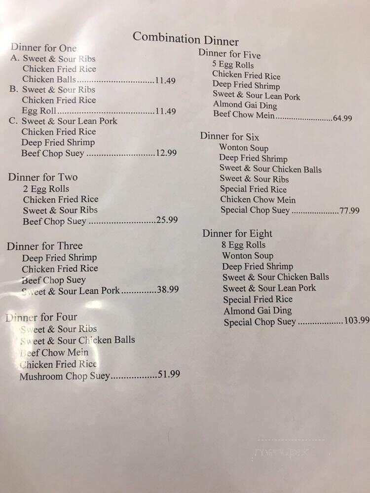 Leask Cafeteria - Leask, SK menu_pic