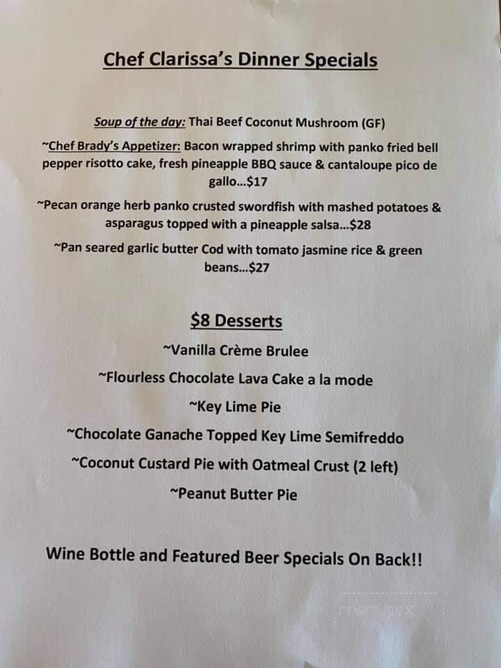 C D Cafe - Solomons, MD menu_pic
