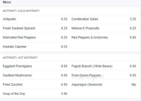 Italian Pines - Gaithersburg, MD menu_pic