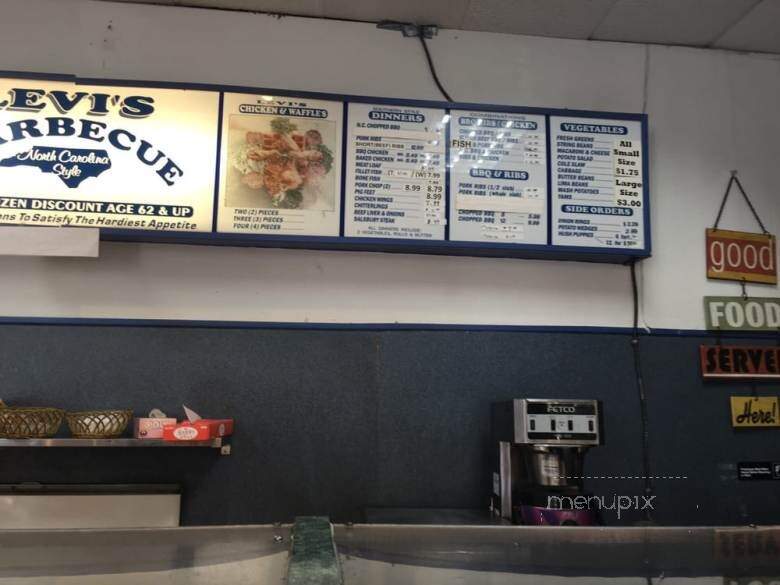 Levi's Restaurant - Oxon Hill, MD menu_pic