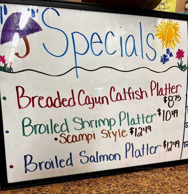 Captain Bob's Fresh Seafood - Quakertown, PA menu_pic