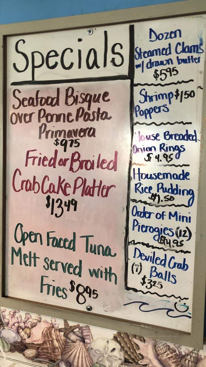 Captain Bob's Fresh Seafood - Quakertown, PA menu_pic