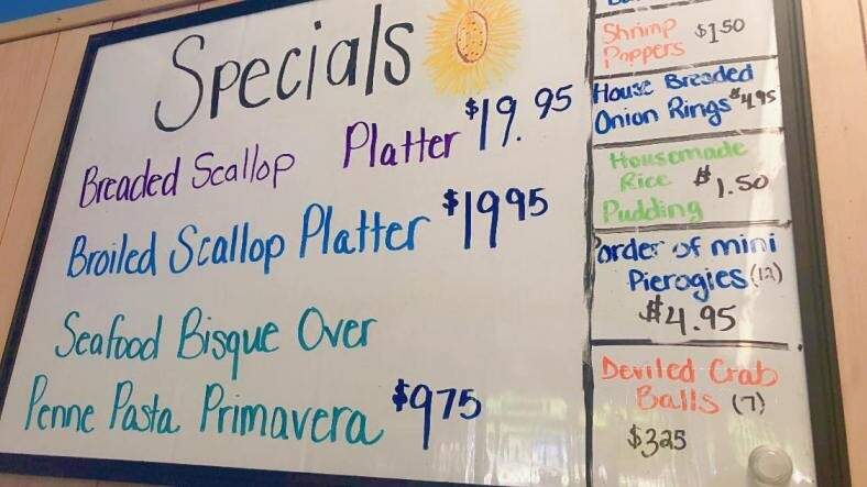 Captain Bob's Fresh Seafood - Quakertown, PA menu_pic