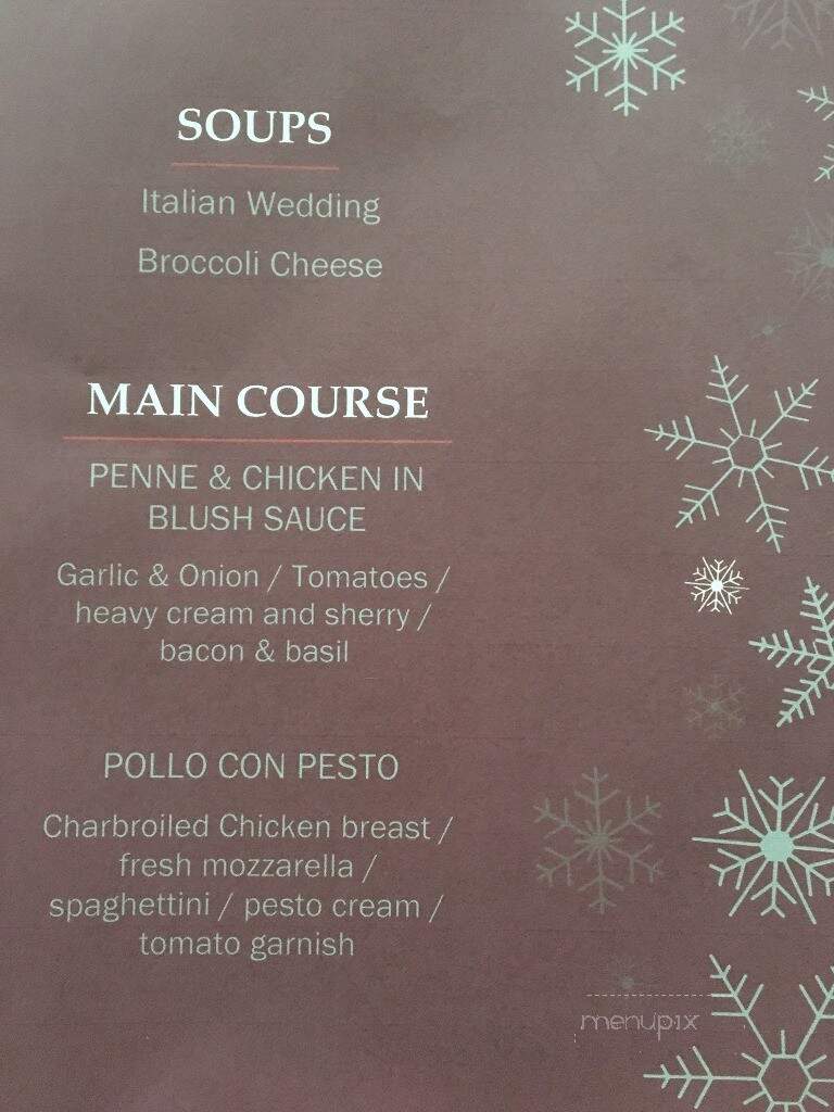 Donatello's Fine Family Restaurant - Indiana, PA menu_pic