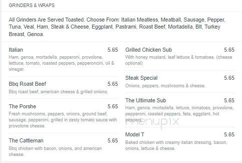 Kingston Pizza - Charlestown, RI menu_pic