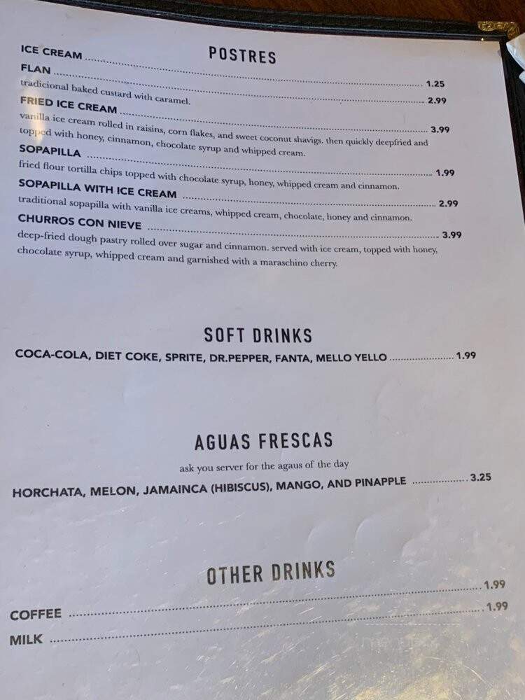 La Hacienda Mexican - Shelbyville, TN menu_pic